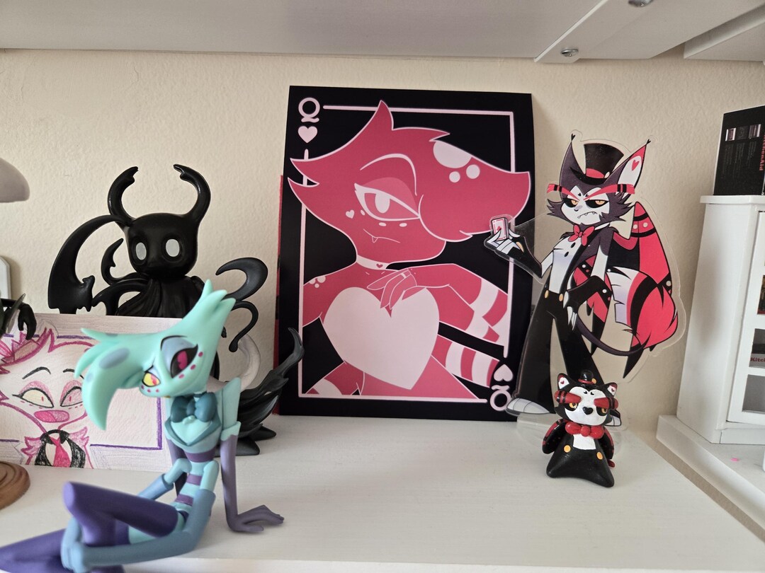 Angel Dust Hazbin Hotel Print- 5x7 Inch Mini Art Print - Etsy