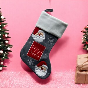 Carta para o Papai Noel Meia de Natal - Meia de Natal - Meia de Natal para crianças
