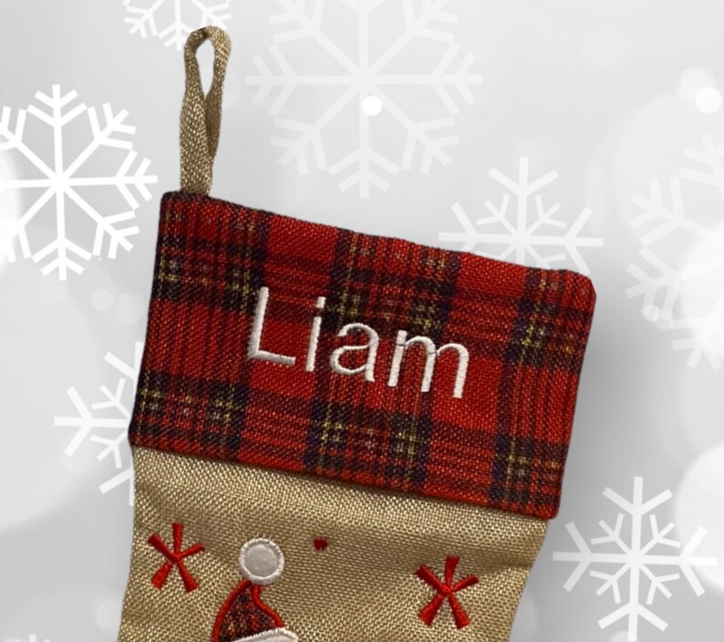 Penguin christmas stocking