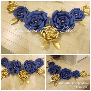 Paper flowers by Elle.. Nursery wall decor.. Baby shower.. Parties