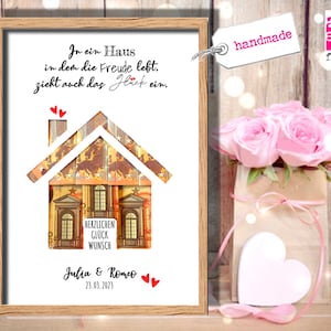 Regalo en efectivo CASA DE ENSUEÑO PARA BODAS Casa de piedra fundamental