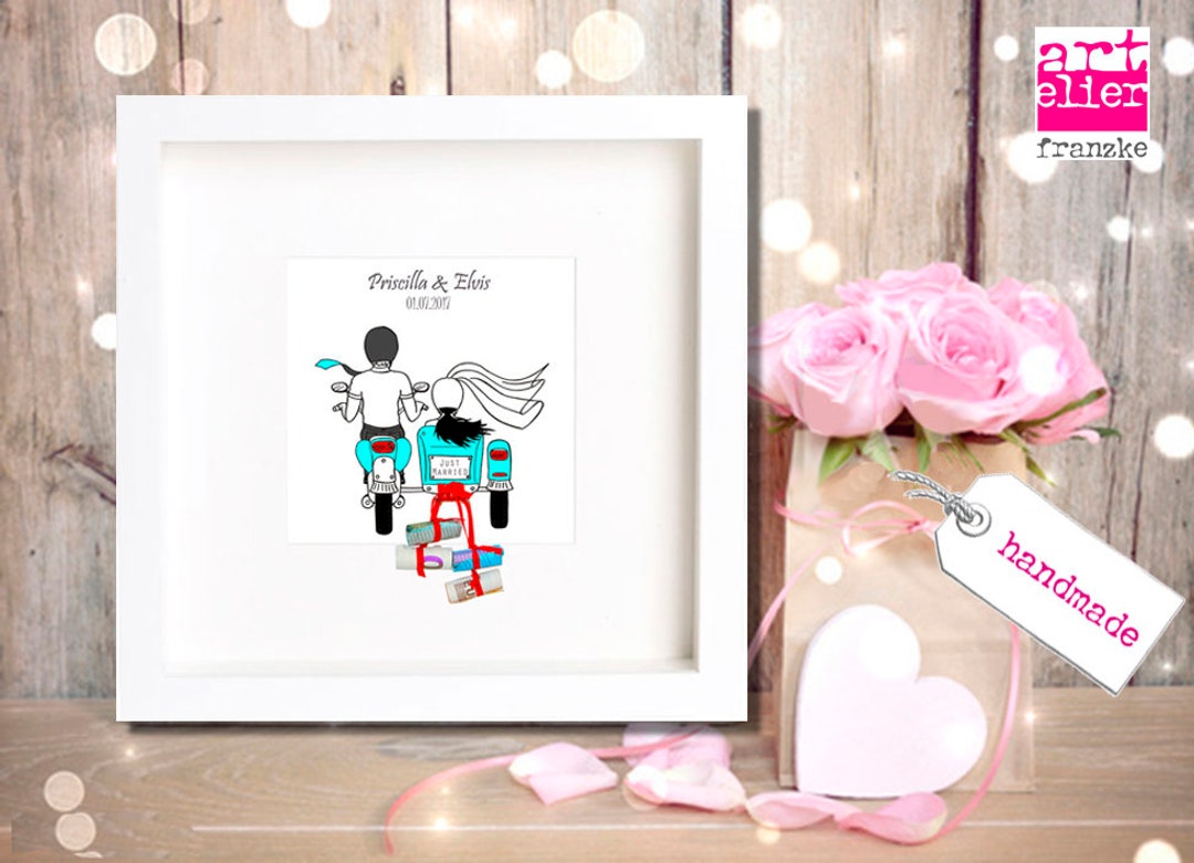 Geldgeschenk HOCHZEIT Motorrad Autobüchsen Etsy.de