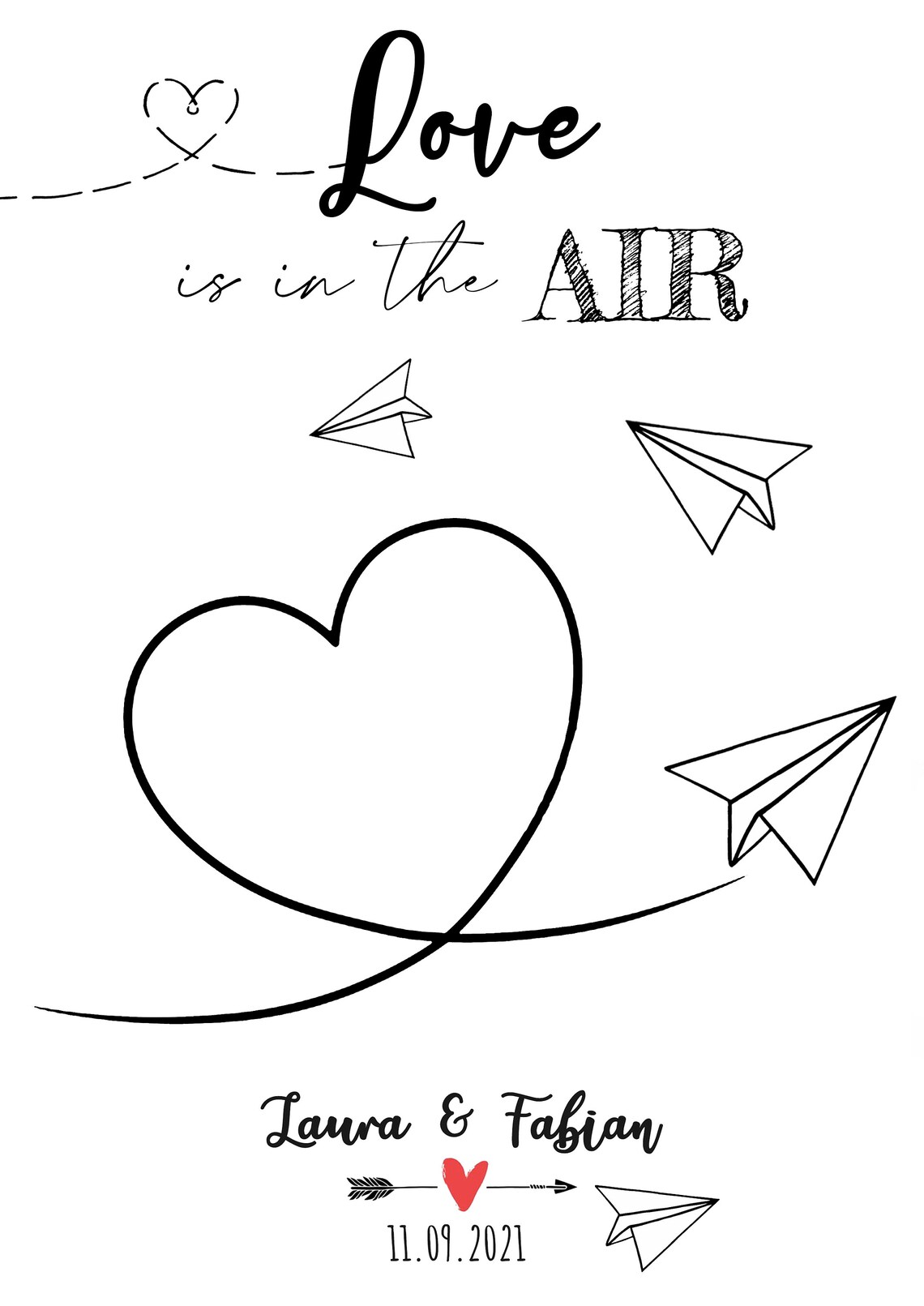 Geldgeschenk HOCHZEIT PAPIERFLIEGER Herz Flugzeug Weltkarte Etsy