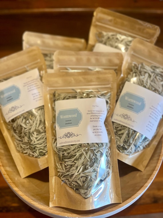 Wormwood Herb • Artemisia absinthium • All-Natural•