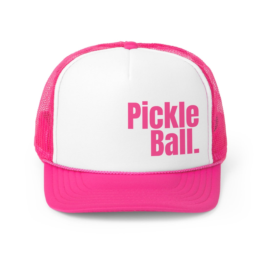 Pickleball Hat Minimalist Pickleball Gift Trucker Hat Etsy