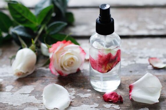 rose water witch hazel spray