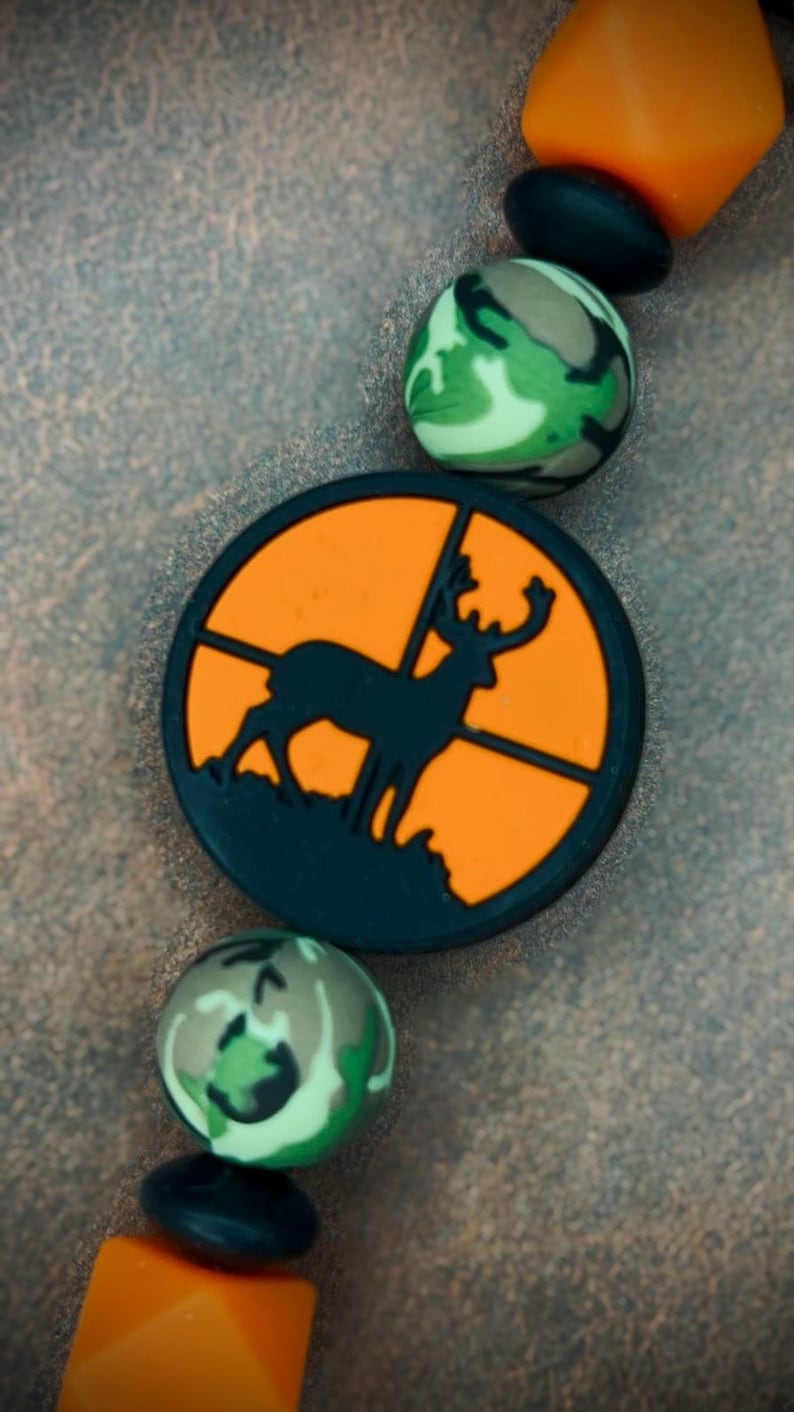 Hunting Pacifier Custom Pacifier Clip, Deer, Hunting, Camo, Orange, Green, Keepsake ...