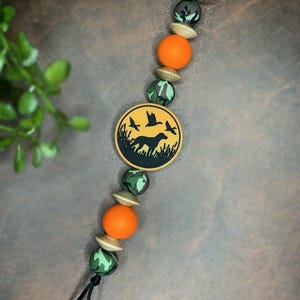 Custom pacifier clip, duck call, hunting, ducks, camo, lab, keepsake, gift, baby shower, personalized