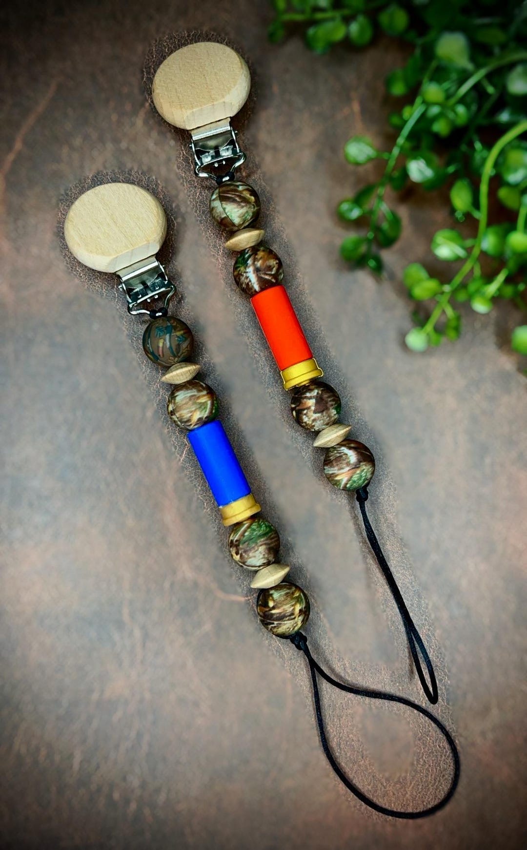 Hunting Pacifier Custom Pacifier Clip, Deer, Camo, Red or Blue, Keepsake, Gift, Baby ...