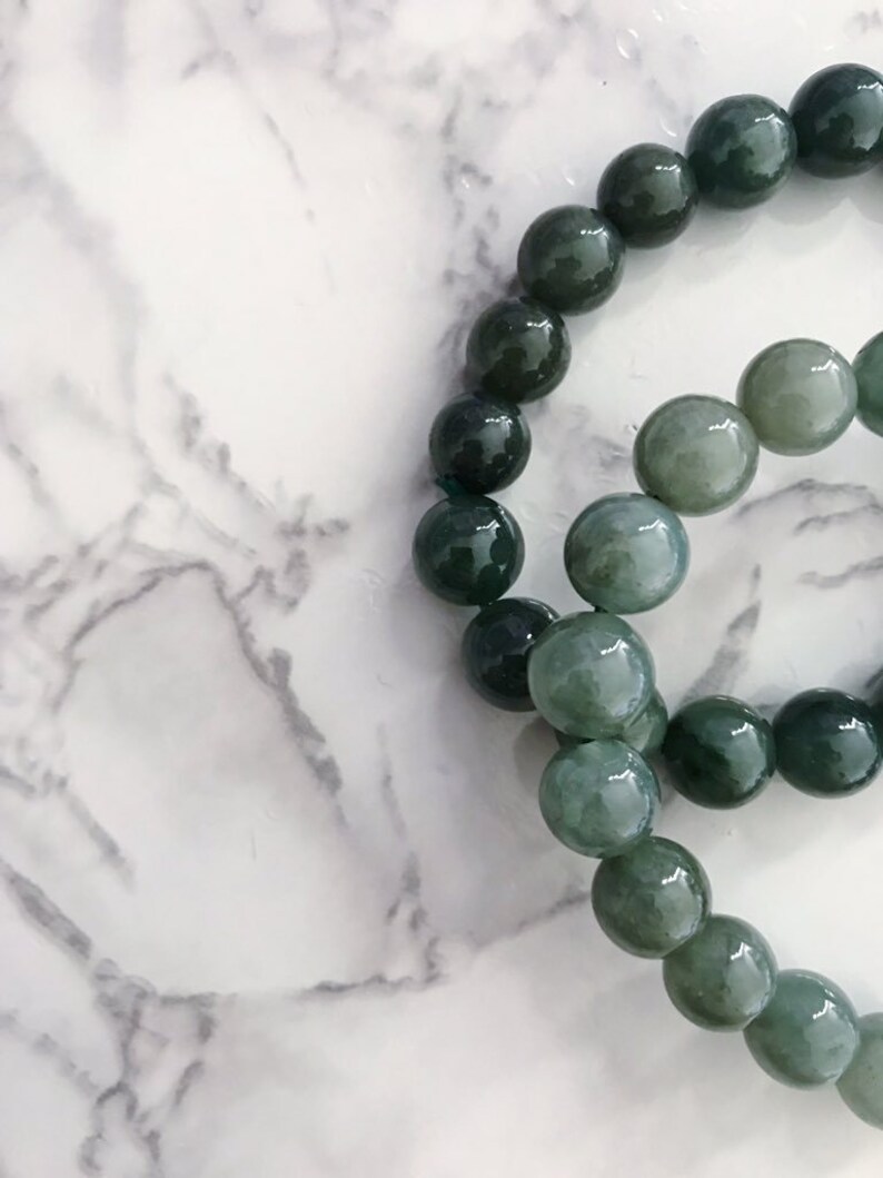 dark jade bracelet