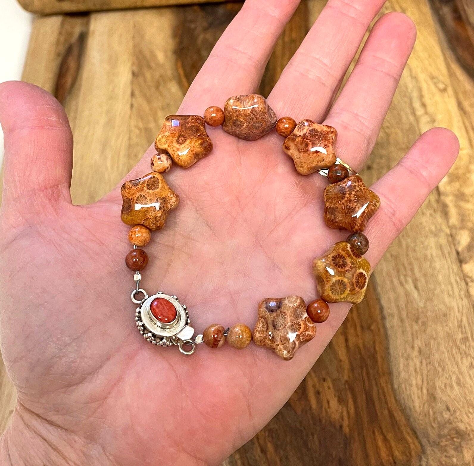 Sea Star Bracelet Set in Golden main image 1