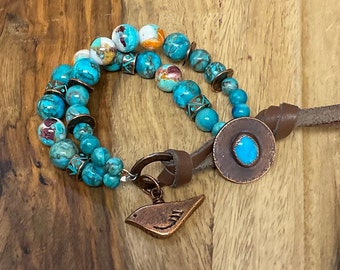 990 - Artisan Turquoise Bracelet