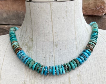 760 - Arizona Chunky Turquoise Necklace