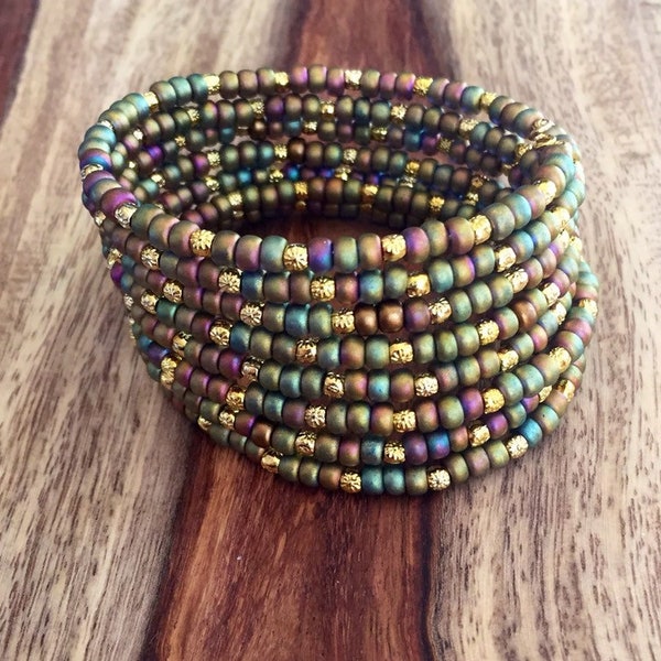 Memory Wire Bracelet Etsy