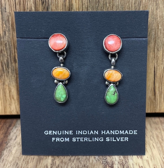 913 - Vintage Indian Handmade Earrings