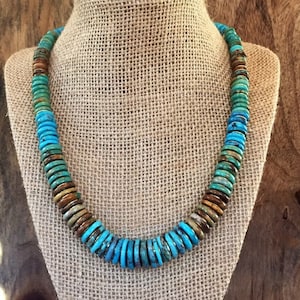 923 - Arizona Chunky Turquoise Necklace