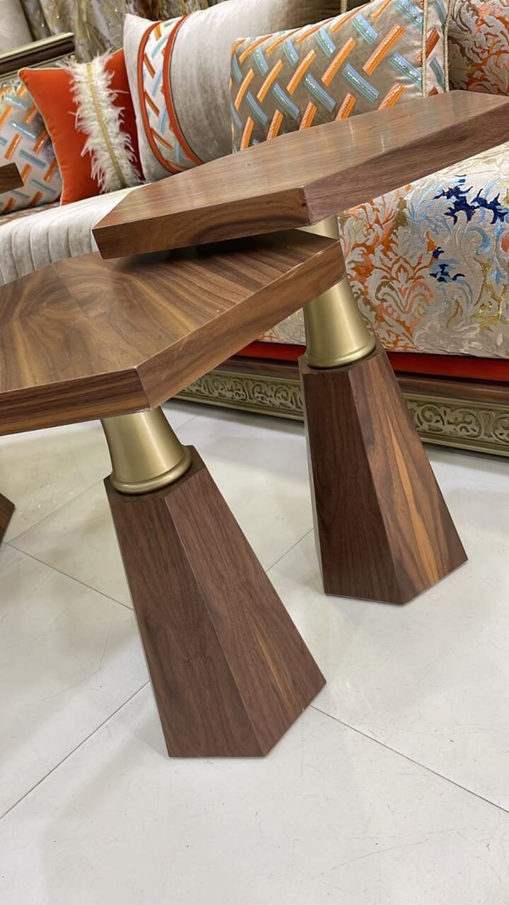 Custom Noyer Wood Coffee Tables 2 Modern Coffee Tables Etsy