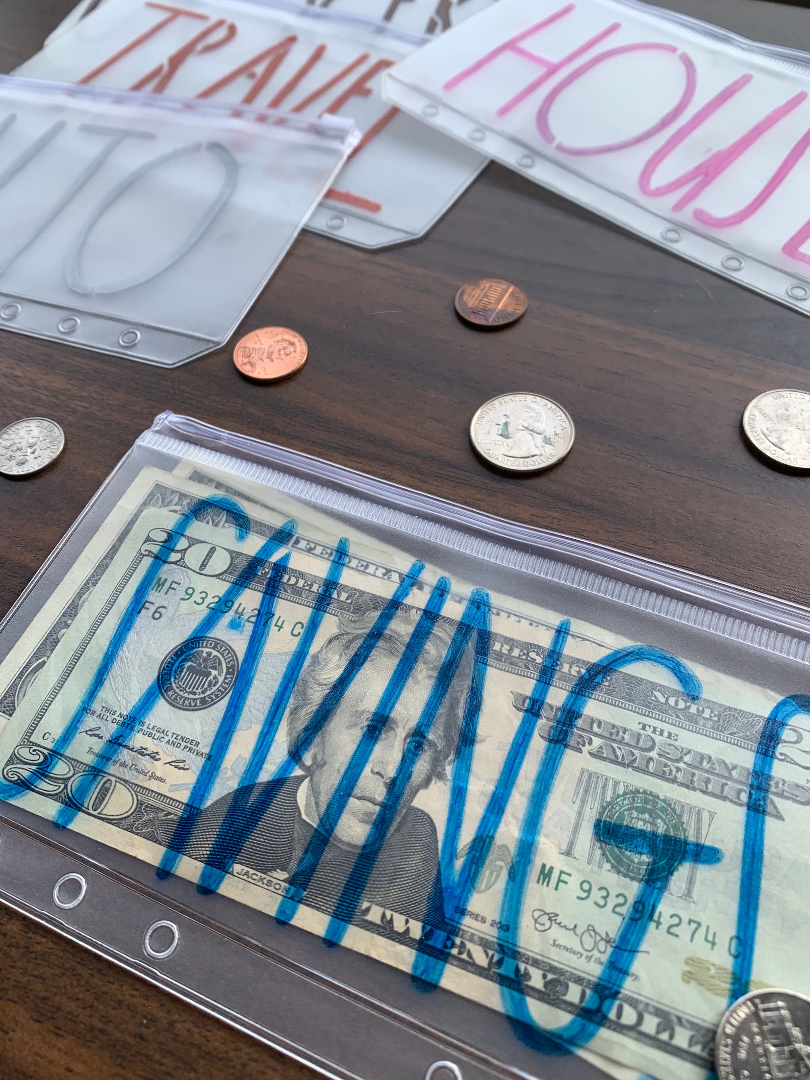 Cash Envelope Organizers Money Organizer System Dave Ramsey Etsy