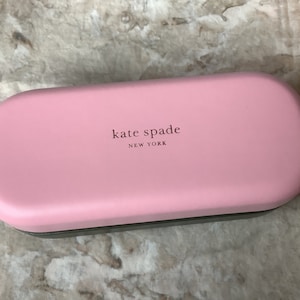 Kate Spade New Authentic Hard Clamshell Eyeglasses Case - Pink