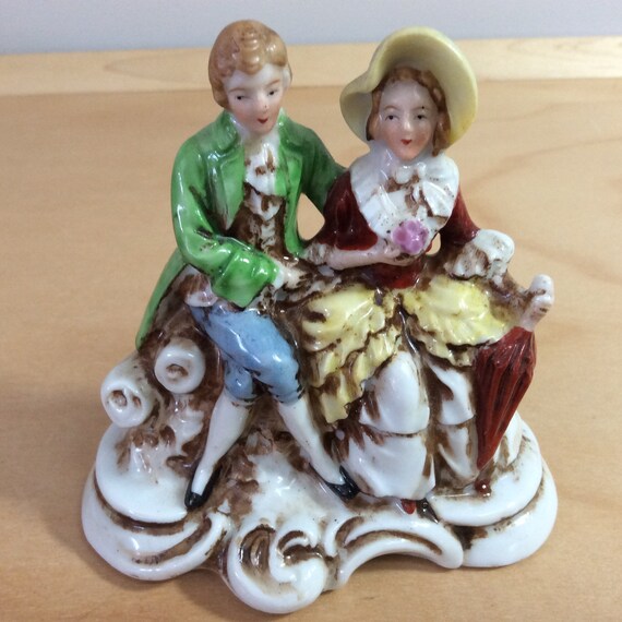 Collectibles Vintage Maruyama Made in Occupied Japan Colonial Couple