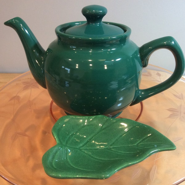 Pottery Teapot Etsy