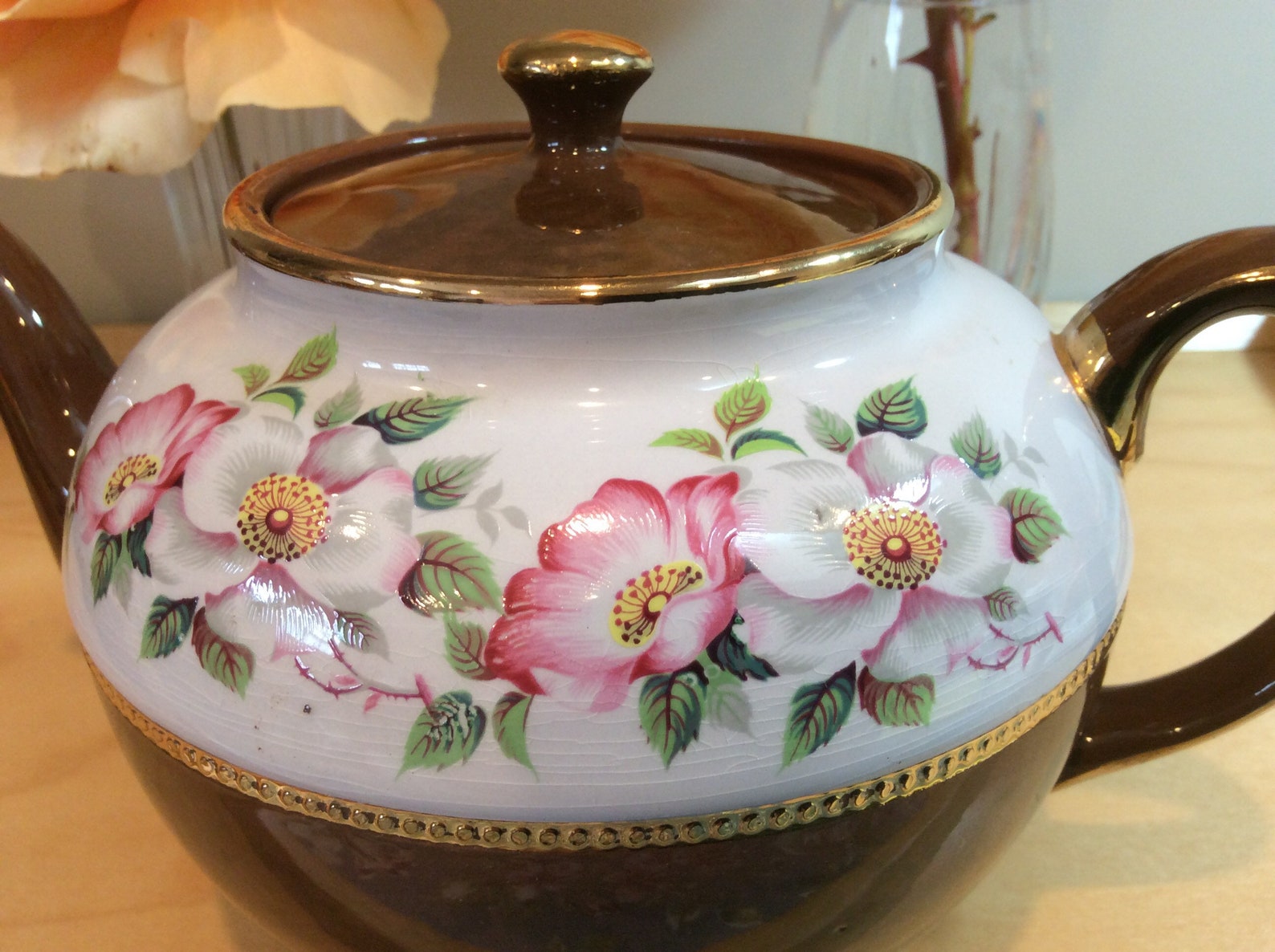 MINT Vintage Sadler Teapot Pattern 2696 Floral Pattern on Etsy