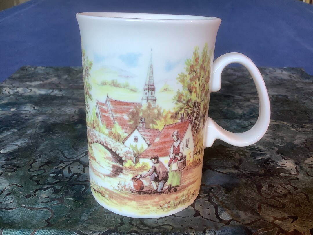 Vintage Jason Fine Bone China English Countryside Mug Mint Etsy