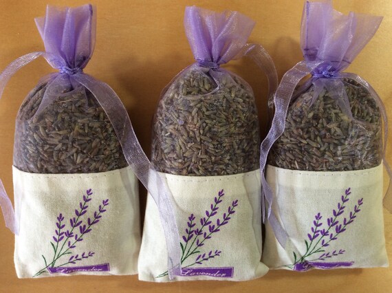 Romantic Rose Floral Sachet Set of 3 All Natural Balsam ...