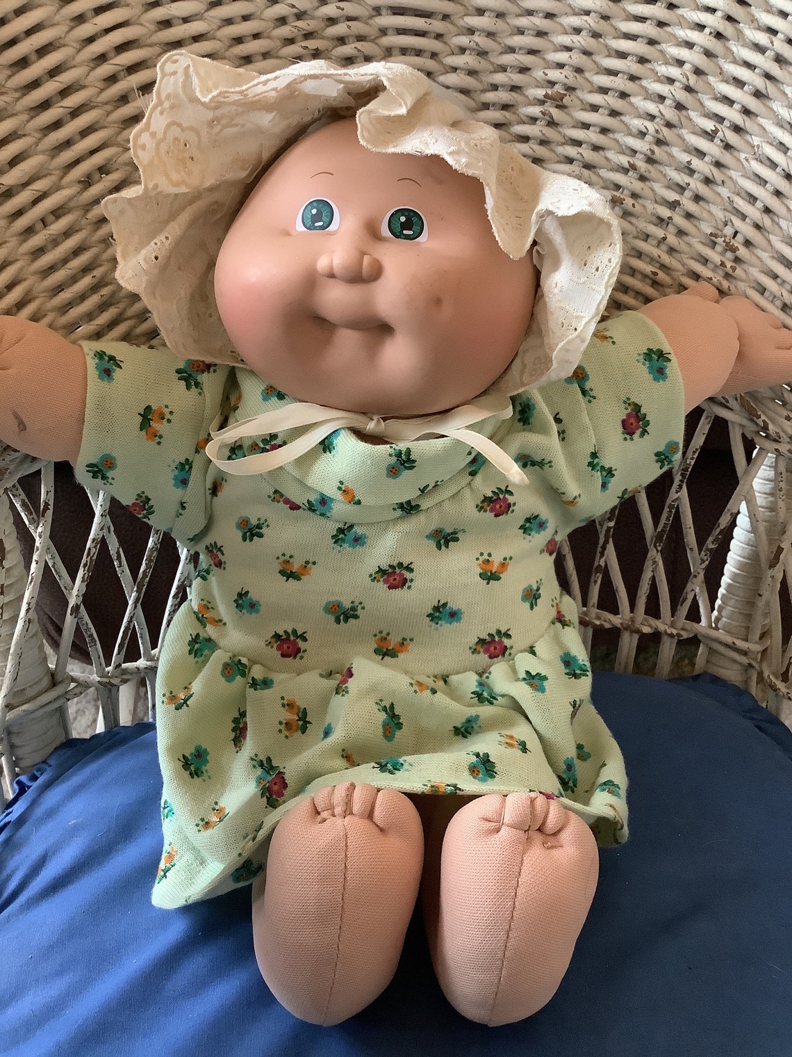 CABBAGE PATCH 1978 1982 Vintage Curly Blond Patch of Hair & Etsy