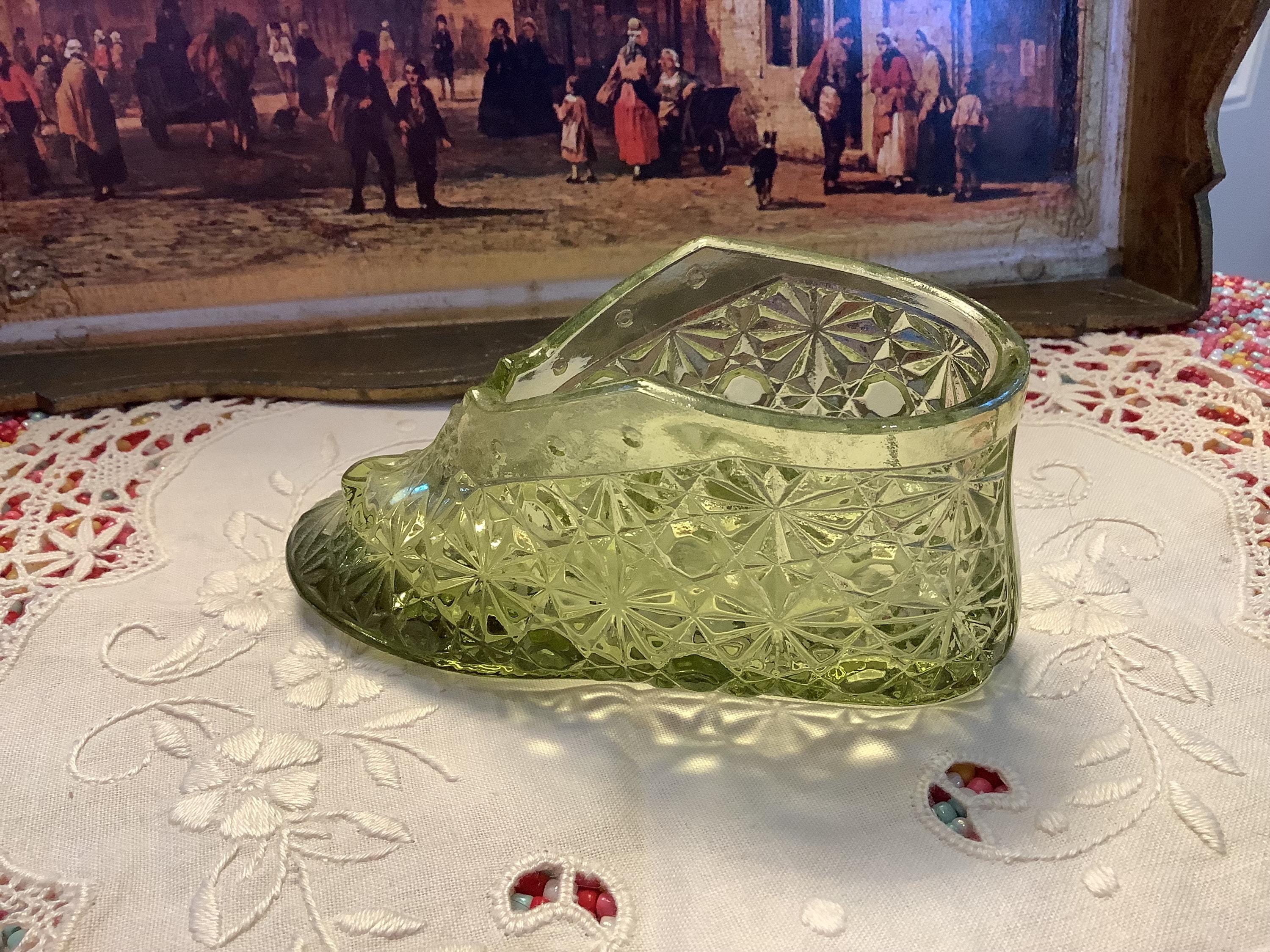 Green Fenton Glass - Etsy