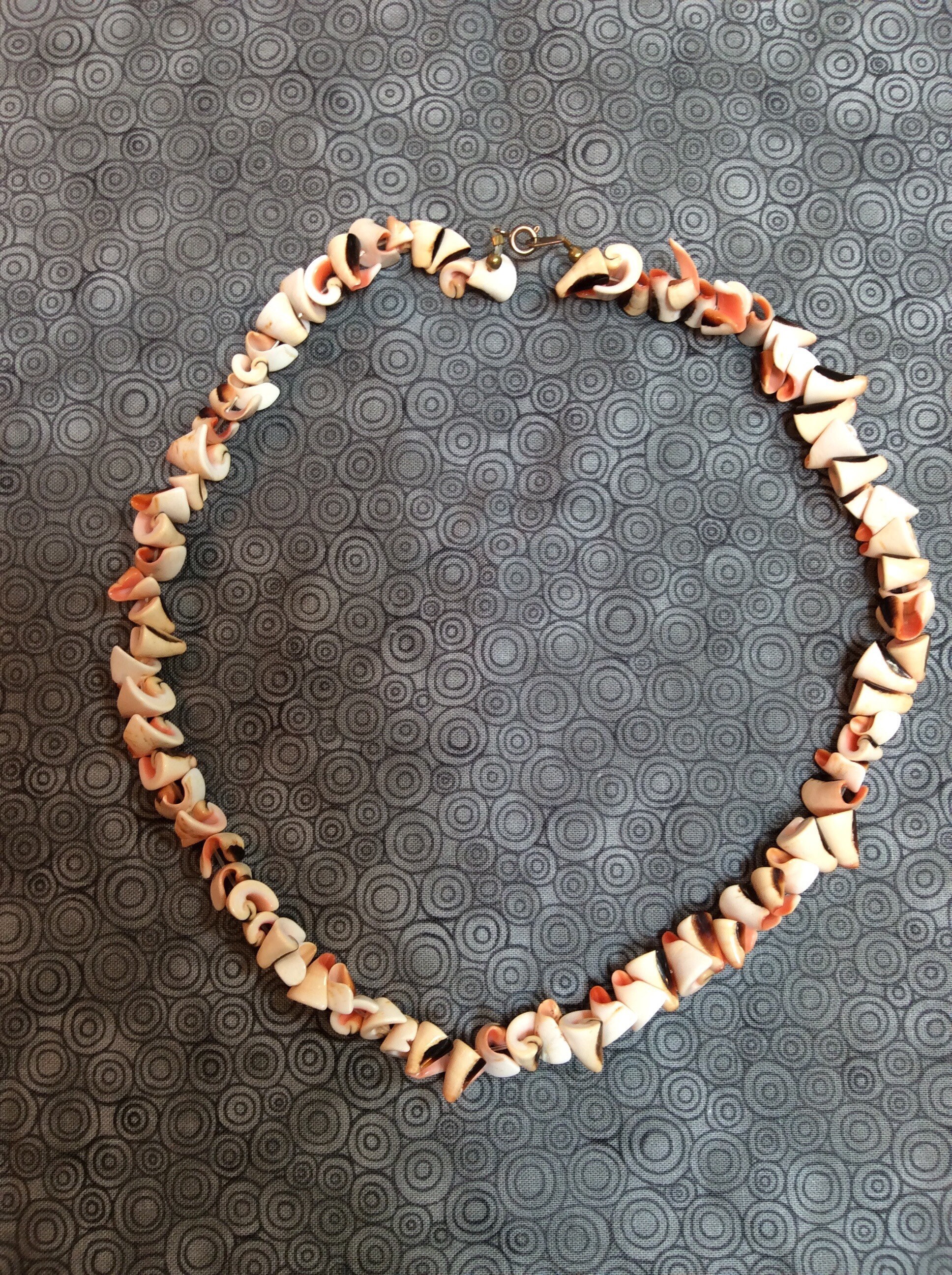 Vintage Shell LEI Necklace HAWAII Shell Necklace Luau Etsy