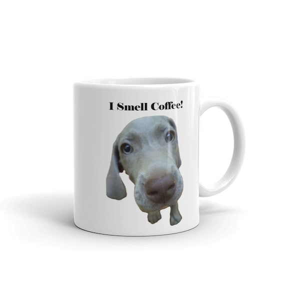 weimaraner coffee mugs