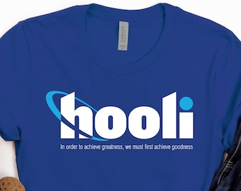 Hooli Logo Shirt / Gavin Belson Hooli / Funny Silicon Valley Shirt /  Aviato Company / Silicon Valley Gift / Funny TV Show / (1456)