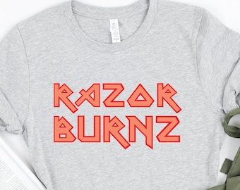 Broad City Razor Burnz Shirt / Abbi Halloween Costume / Broad City Drum Solo / Funny Broad City Tee / TV Show Gift Tshirt (1491)