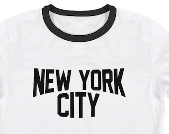 Camisa de la ciudad de Nueva York / Broad City Illana / NYC Ringer Camiseta / Funny Illana Camiseta / Broad City Gifts / Abbi Bread Shirt / (1494)