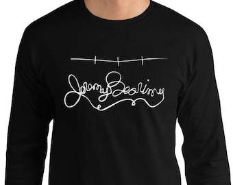 Jeremy Bearimy Timeline Shirt / The Good Place / Eleanor Chidi Tahani Jason / Long Sleeve T-Shirt (0876)