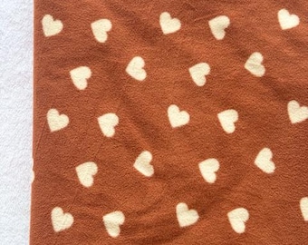 Guinea Pig Fleece Cage Liner, Heart Pattern Guinea Pig Fleece