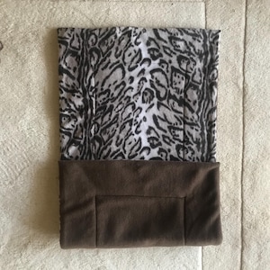 18x36 Oxbow Fleece Cage Liner - Animal Print Guinea Pig Bedding - Washable, Reusable Fleece Liner - Cage Liners Rabbit