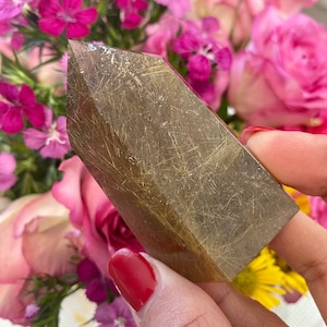 High Quality Rutile Quartz / Golden Rutilated Quartz/ Golden Quartz / Rutile Quartz / Quartz Tower / Quartz / Healing Crystal