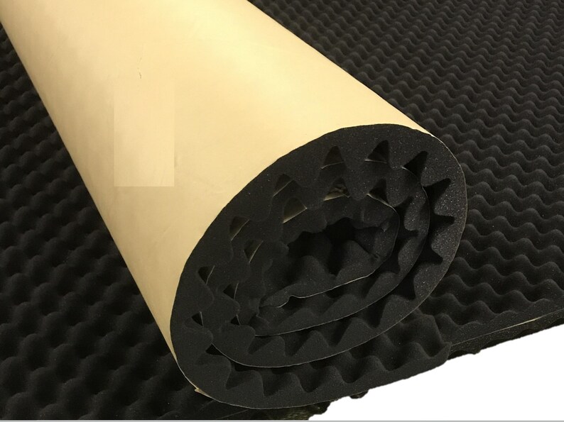Self Adhesive Acoustic Foam Egg Crate Panel Studio Foam Wall Etsy