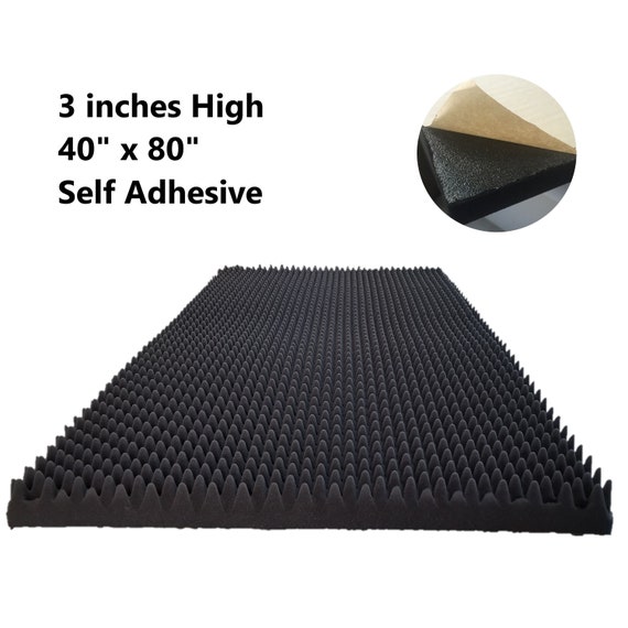 Self Adhesive Acoustic Foam Egg Crate Panel Studio Foam Wall Etsy