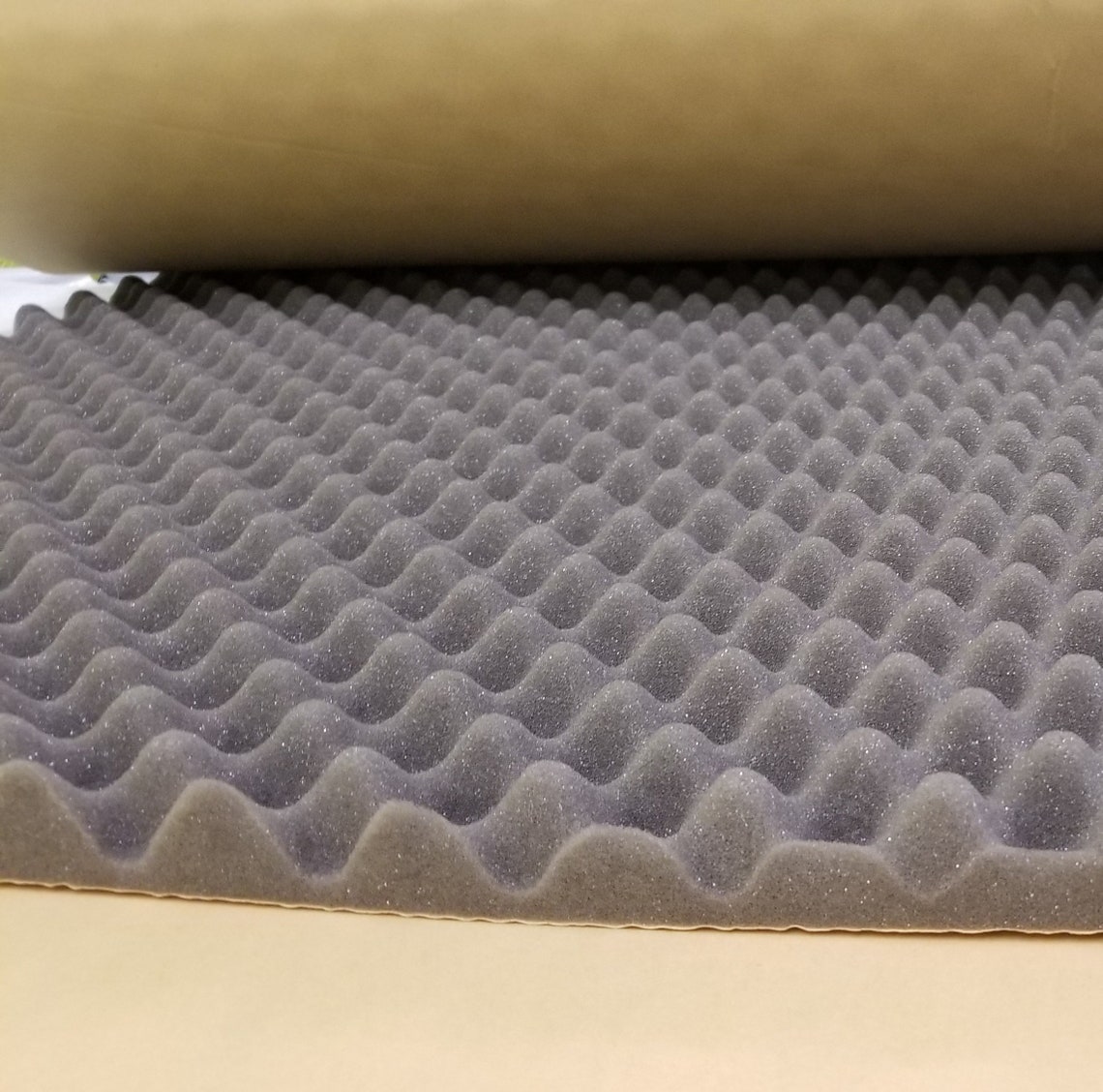 Self Adhesive Acoustic Foam Egg Crate Panel Studio Foam Wall Etsy