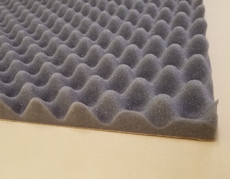 Self Adhesive Acoustic Foam Egg Crate Panel Studio Foam Wall Etsy