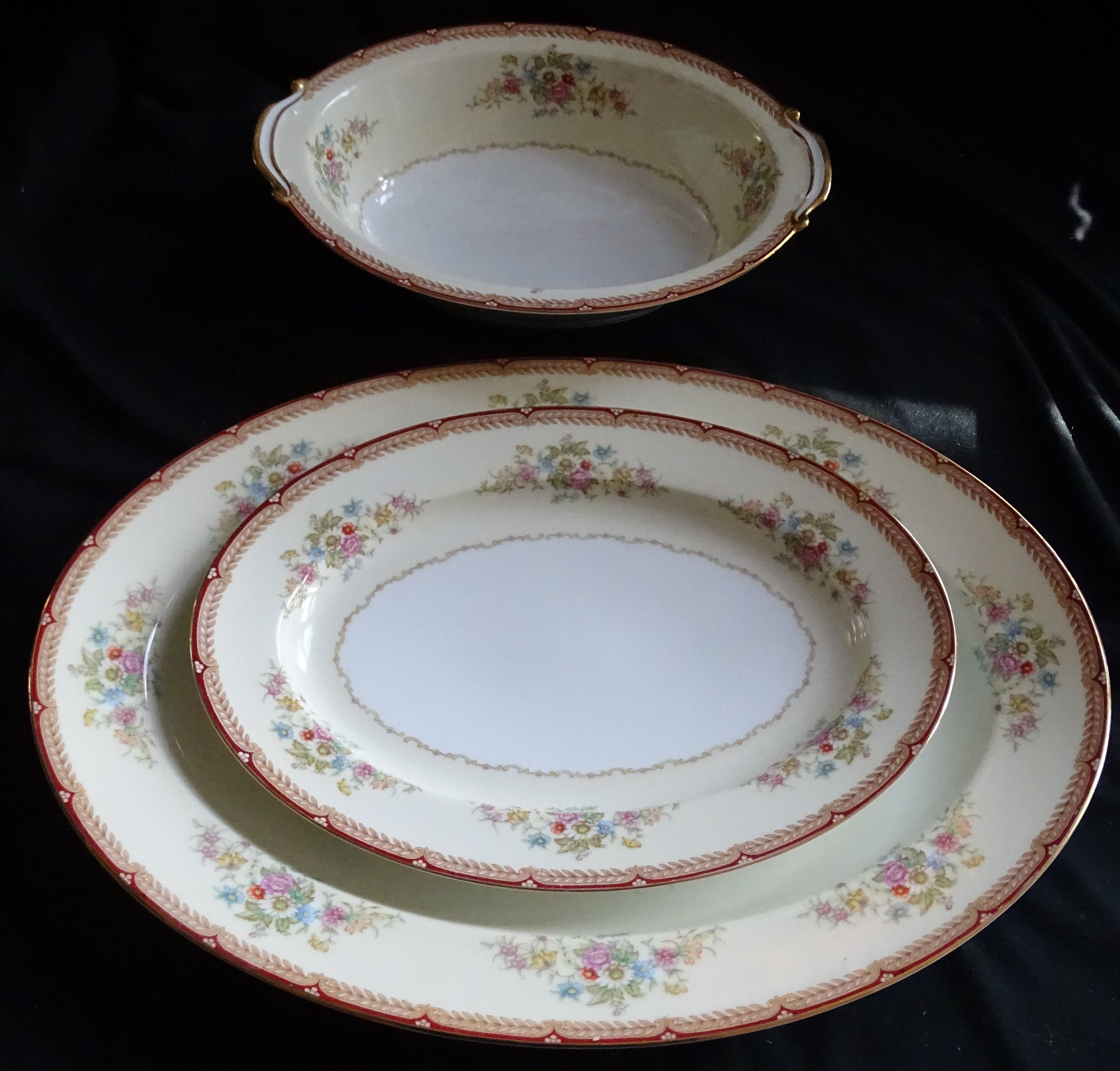 Noritake】 18cm ジジのプレート4枚セット