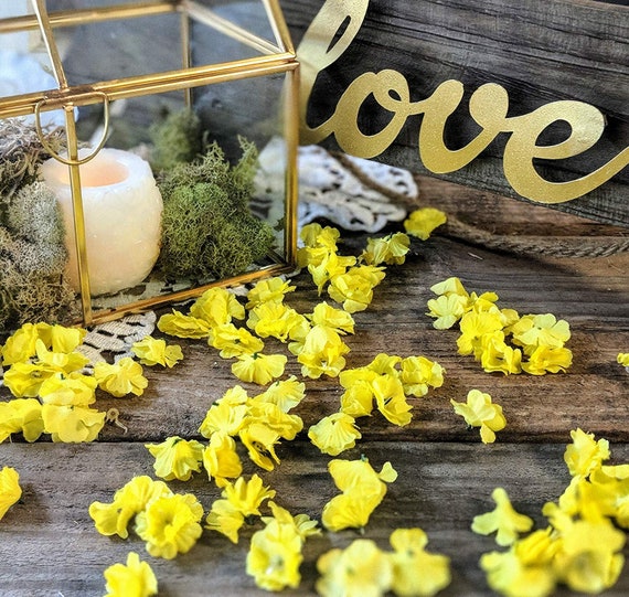 Baby Shower Decor, Girl Baby Shower, Dessert Table, Artificial Flowers, First Birthday Girl, Yellow, Birthday Decorations, Confetti Il_570xn