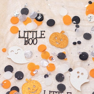 Halloween Baby Shower, Halloween Birthday, Little Boo Baby Shower, Little Boo Birthday, Baby Shower Decorations Gender Neutral image 2