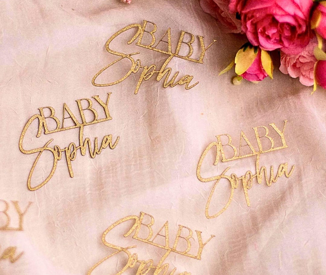 Customized Confetti Custom Confetti, Baby Shower Confetti, Personalized Confetti, Baby ...