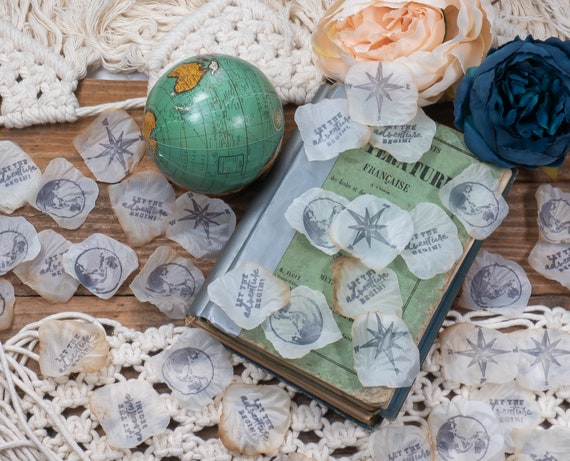 Let The Adventure Begin, Baby Shower Decorations Adventure Awaits, Travel Bridal Shower, Retirement Party, Adventure Awaits, Travel Party Il_570xn