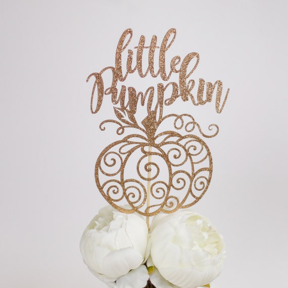 Little Pumpkin Baby Shower, Centerpiece Stick, Fall Baby Shower, Baby Shower Centerpiece, Pink Pumpkin, Pumpkin Birthday, Set of 4 Il_570xn