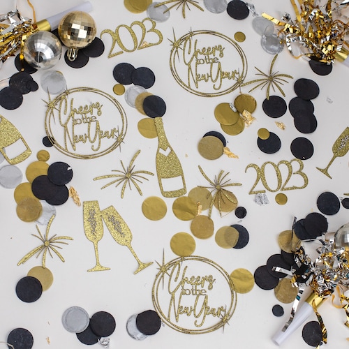 New Years Eve Decorations Centerpiece 2023 Happy New Year Etsy